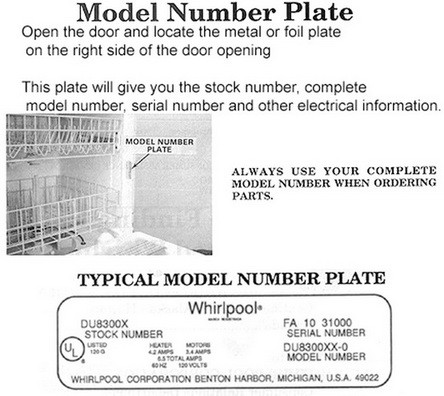 whirlpool dryer serial number manufacture date